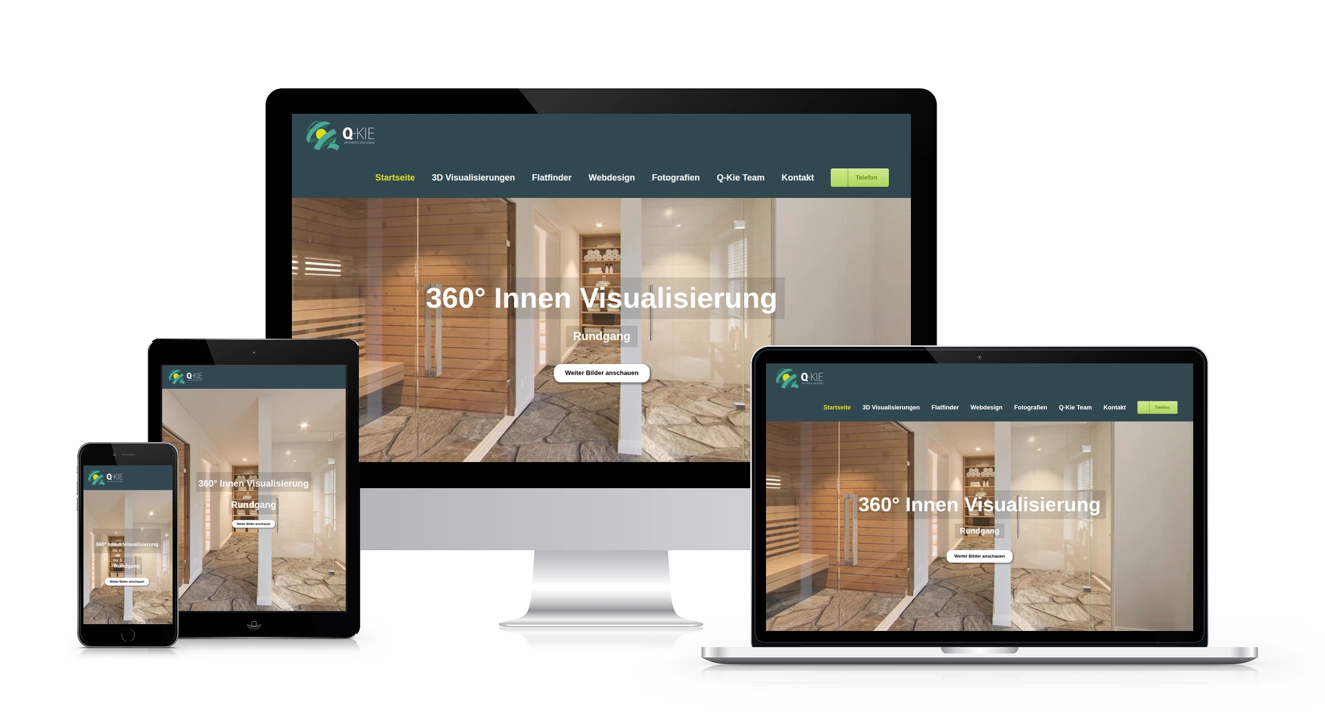 Q-Kie VR-PhotoSolution – 360° Tour & Panorama-Bilder – Website von SottMedia Hamburg