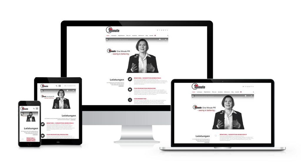 Diane Groß – One Minute PR | Imagefilm & PR – Website von SottMedia Hamburg