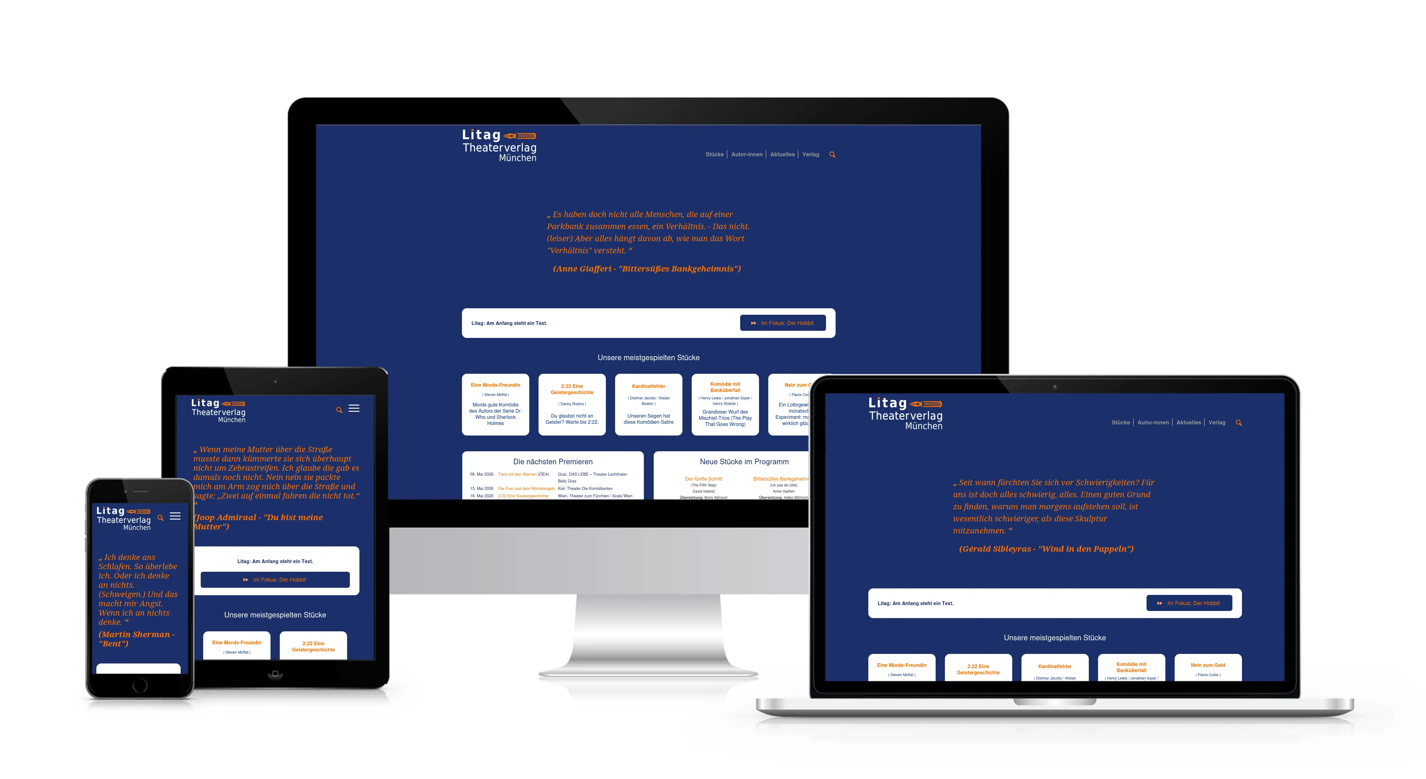 Litag Theaterverlag GmbH & Co. KG – Website von SottMedia Hamburg