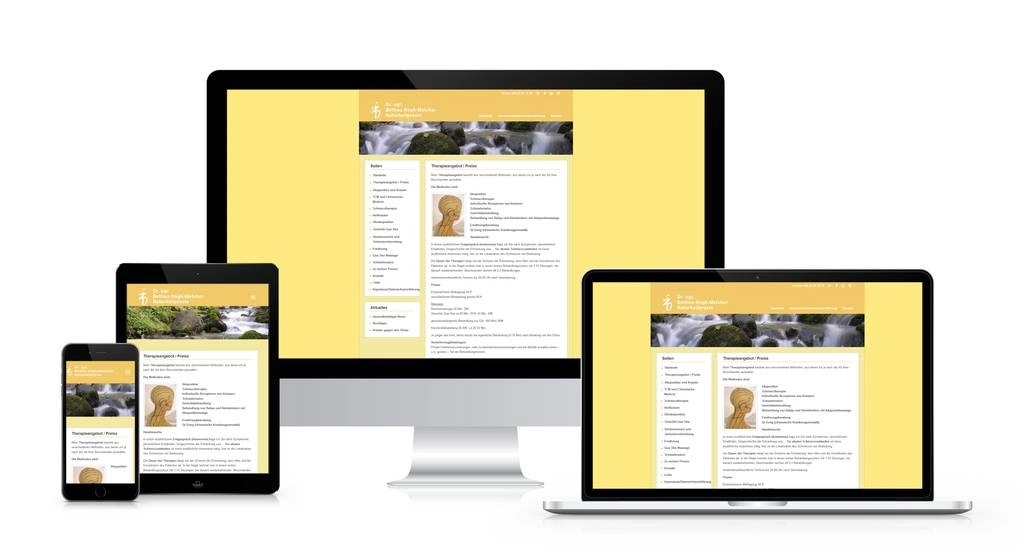 Dr. Bettina Regh-Melcher – Naturheilpraxis Hamburg – Website von SottMedia Hamburg