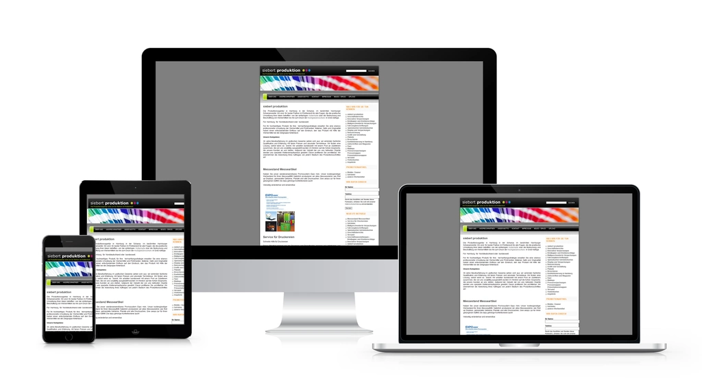 siebert produktion – Film & TV Produktion – Website von SottMedia Hamburg