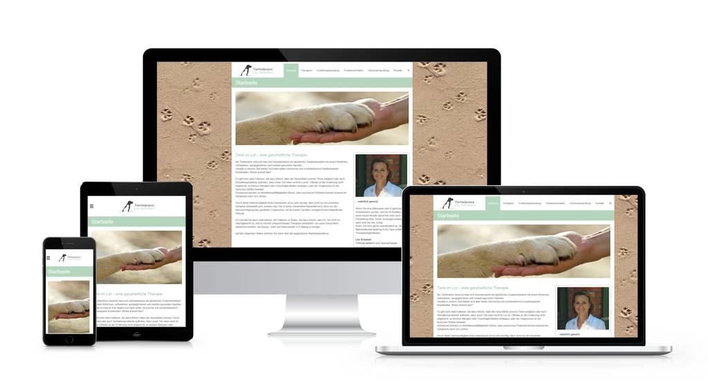 Tierheilpraktikerin & Tierpsychologin Lilo Schubert – Website von SottMedia Hamburg
