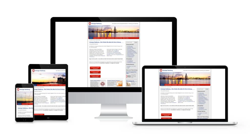 Umzüge Hamburg – Umzugsportal Hamburg – Website von SottMedia Hamburg